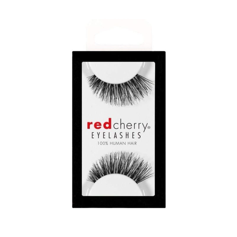 Red Cherry Eyelashes  #43. Stevi- Black, one set, NEW!